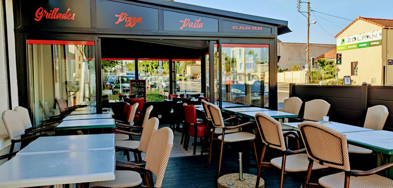 Terrasse côté rue - Angelo Pierrelaye